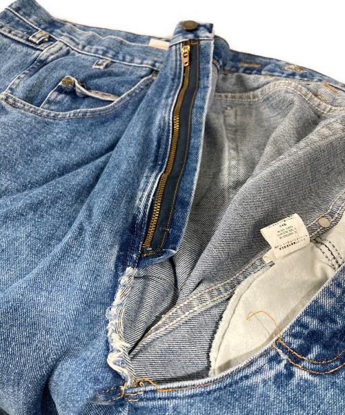 MAISON EUREKA（メゾンエウレカ）MAISON EUREKA (メゾンエウレカ) VINTAGE REWORK BIGGY カットオフデニム インディゴ サイズ:Sの古着・服飾アイテム