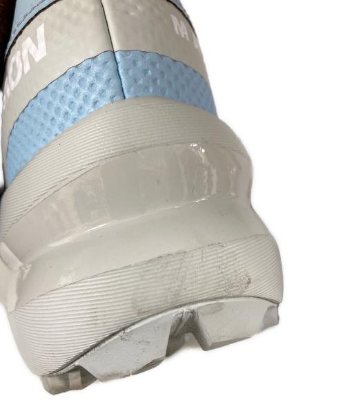 SALOMON（サロモン）SALOMON (サロモン) MM6 Maison Margiela (エムエムシックス メゾンマルジェラ) Cross Mid ハイカットスニーカー ブラウン×ブルー サイズ:27.5cmの古着・服飾アイテム