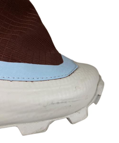 SALOMON（サロモン）SALOMON (サロモン) MM6 Maison Margiela (エムエムシックス メゾンマルジェラ) Cross Mid ハイカットスニーカー ブラウン×ブルー サイズ:27.5cmの古着・服飾アイテム