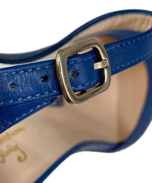 Santoni（サントーニ）Santoni (サントーニ) ヒールパンプス ブルー サイズ:36の古着・服飾アイテム