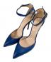 Santoni（サントーニ）の古着「ヒールパンプス」｜ブルー