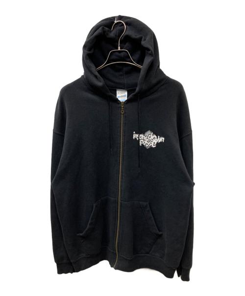 SCREEN STARS（スクリーンズスターズ）SCREEN STARS (スクリーンズスターズ) 90s ジップパーカー ブラック サイズ:XLの古着・服飾アイテム