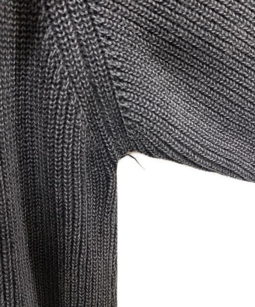 flagstuff（フラグスタフ）flagstuff (フラグスタフ) CPG KNIT DYE JACKET ブラック サイズ:SIZE Lの古着・服飾アイテム