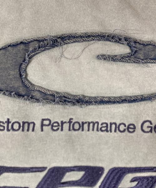 flagstuff（フラグスタフ）FLAGSTUFF (フラグスタフ) CPG LOGO DYE ZIP HOODIE スカイブルー サイズ:SIZE Lの古着・服飾アイテム