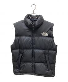 THE NORTH FACE（ザ ノース フェイス）の古着「NUPTSE VEST ダウンベスト」｜ブラック