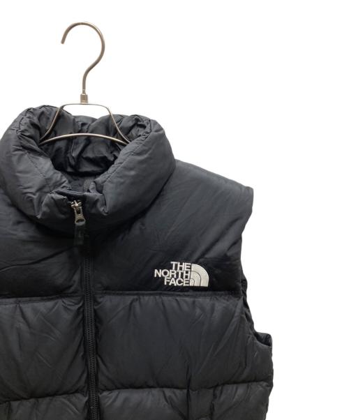 THE NORTH FACE（ザ ノース フェイス）THE NORTH FACE (ザ ノース フェイス) NUPTSE VEST ダウンベスト ブラック サイズ:XLの古着・服飾アイテム