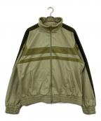 MUZE TURQUOISE LABELミューズ ターコイズ レーベル）の古着「SWITCHING TRACK BLOUSON」｜オリーブ