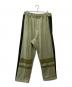 MUZE TURQUOISE LABEL（ミューズ ターコイズ レーベル）の古着「SWITCHING TRACK PANTS」｜オリーブ