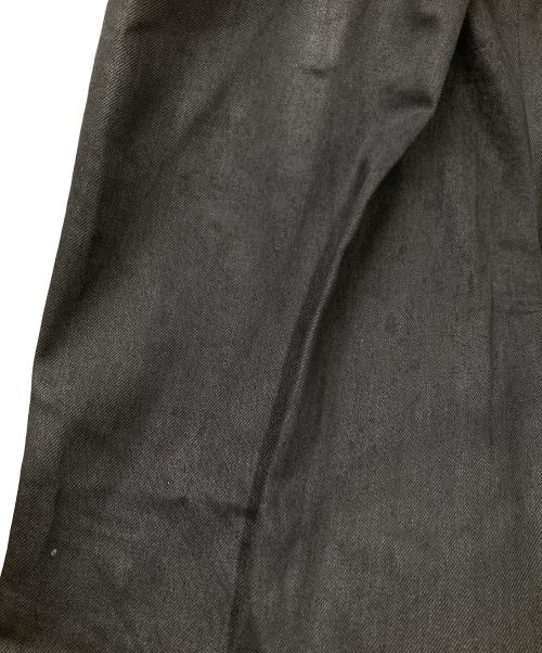 JOHN LAWRENCE SULLIVAN（ジョン ローレンス サリバン）JOHN LAWRENCE SULLIVAN (ジョン ローレンス サリバン) Rigid Denim Wide Pants ブラック サイズ:SIZE 48の古着・服飾アイテム