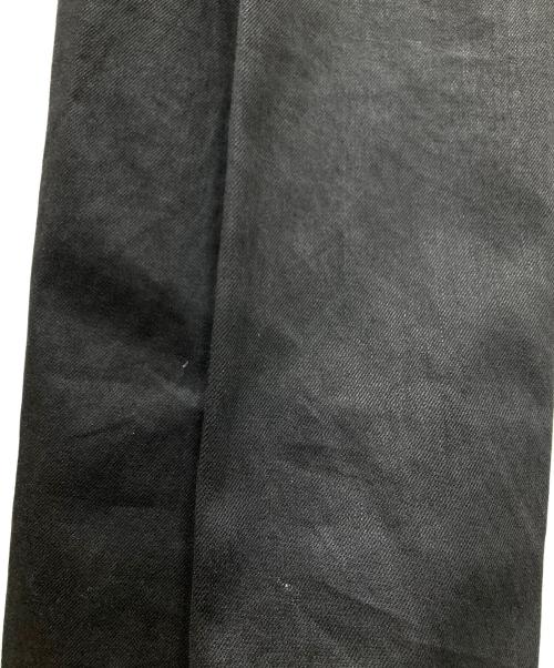 JOHN LAWRENCE SULLIVAN（ジョン ローレンス サリバン）JOHN LAWRENCE SULLIVAN (ジョン ローレンス サリバン) Rigid Denim Wide Pants ブラック サイズ:SIZE 48の古着・服飾アイテム