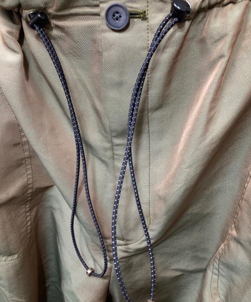 MAISON SPECIAL（メゾンスペシャル）MAISON SPECIAL (メゾンスペシャル) Chambray Waist Shirring Big UFO Pants オリーブ サイズ:０の古着・服飾アイテム