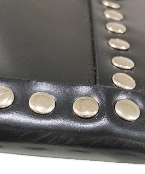 TOGA PULLA（トーガ プルラ）TOGA PULLA (トーガ プルラ) スタッズミニショルダーバッグ ブラック サイズ:OneSizeの古着・服飾アイテム