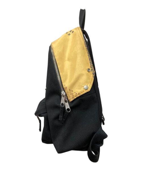 RAF SIMONS（ラフシモンズ）RAF SIMONS (ラフシモンズ) EASTPAK (イーストパック) コラボリュック ブラック×イエロー サイズ:OneSizeの古着・服飾アイテム