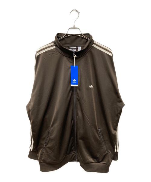 adidas（アディダス）adidas (アディダス) BB TRACKTOP トラックジャケット ブラウン サイズ:3XL 未使用品の古着・服飾アイテム