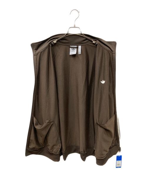 adidas（アディダス）adidas (アディダス) BB TRACKTOP トラックジャケット ブラウン サイズ:3XL 未使用品の古着・服飾アイテム