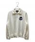 RRL（ダブルアールエル）の古着「Half-Zip Military Sweat」｜ホワイト