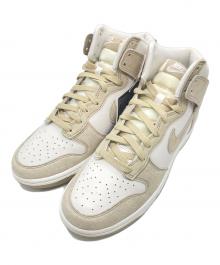 NIKE（ナイキ）の古着「Nike Dunk High "Limestone"」｜ホワイト×ベージュ