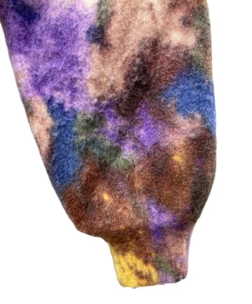 Ameri（アメリ）Ameri (アメリ) UND TEXTURE ART FLOWER KNIT CARDIGAN カーディガン マルチカラー サイズ:Freeの古着・服飾アイテム