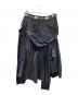 NIKE (ナイキ) sacai (サカイ) 再構築ナイロンスカート ネイビー×ブラック サイズ:SIZE L：17000円