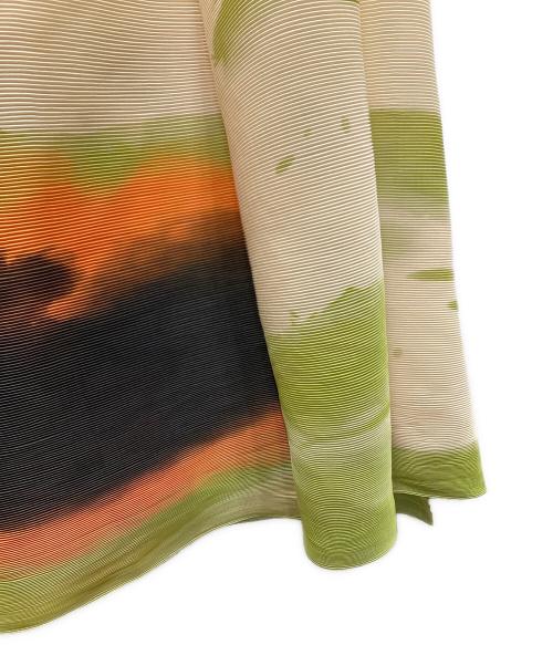 AMAIL（アマイル）AMAIL (アマイル) INK PRINT ドレス グリーン サイズ:SIZE Freeの古着・服飾アイテム