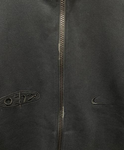 NIKE（ナイキ）NIKE (ナイキ) OFFWHITE (オフホワイト) コラボスウェットジャケット ブラック サイズ:SIZE Sの古着・服飾アイテム