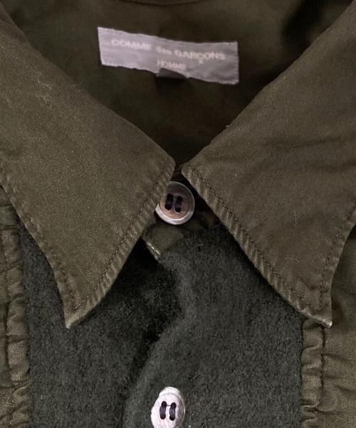 COMME des GARCONS HOMME（コムデギャルソン オム）COMME des GARCONS HOMME (コムデギャルソン オム) シャツ オリーブ サイズ:SIZE Mの古着・服飾アイテム