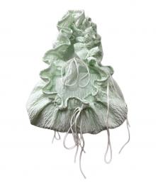 CECILIE BAHNSEN（セシリーバンセン）の古着「FRYD BAG ハンドバッグ」｜グリーン