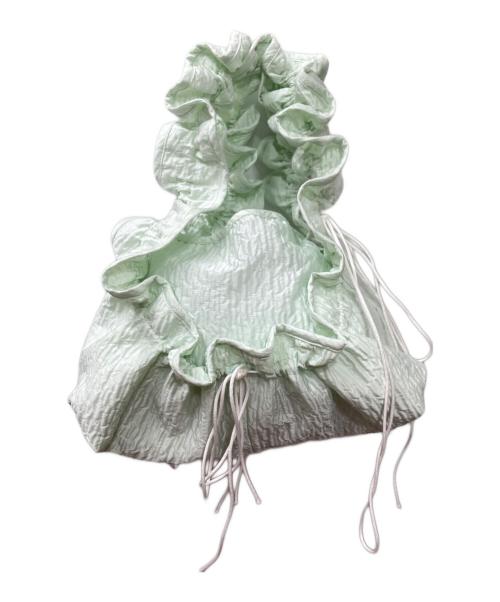 CECILIE BAHNSEN（セシリーバンセン）Cecilie Bahnsen (セシリーバンセン) FRYD BAG ハンドバッグ グリーン サイズ:OneSizeの古着・服飾アイテム