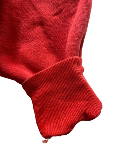 Champion（チャンピオン）Champion (チャンピオン) 90's 刺繍デザインリバースウィーブスウェット レッド×ホワイト サイズ:XLの古着・服飾アイテム