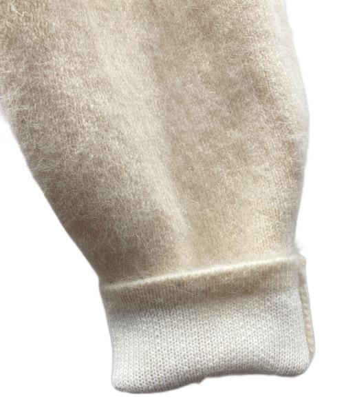 THE TOE（ザ・トゥー）THE TOE (ザ・トゥー) リッチモンドアンゴラセーター アイボリー サイズ:Mの古着・服飾アイテム