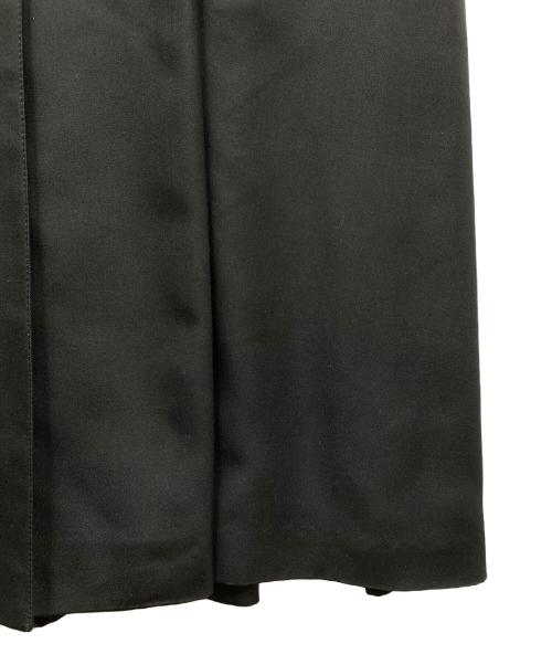 Burberry's（バーバリー）Burberry's (バーバリーズ) シルクステンカラーコート ブラック サイズ:SIZE 9ARの古着・服飾アイテム