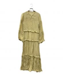ISABEL MARANT ETOILE（イザベルマランエトワール）の古着「ティアードワンピース」｜ベージュ