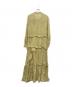 ISABEL MARANT ETOILE (イザベルマランエトワール) ティアードワンピース ベージュ サイズ:38：7000円