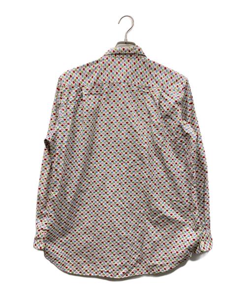 COMME des GARCONS HOMME PLUS（コムデギャルソンオムプリュス）COMME des GARCONS HOMME PLUS (コムデギャルソンオムプリュス) 99SS フリル期 ビーン柄シャツ マルチカラー サイズ:不明（タグ消え）の古着・服飾アイテム
