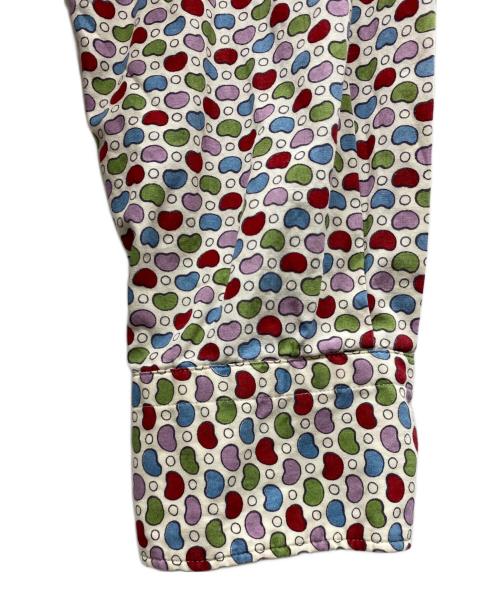 COMME des GARCONS HOMME PLUS（コムデギャルソンオムプリュス）COMME des GARCONS HOMME PLUS (コムデギャルソンオムプリュス) 99SS フリル期 ビーン柄シャツ マルチカラー サイズ:不明（タグ消え）の古着・服飾アイテム