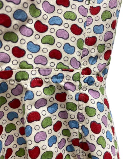 COMME des GARCONS HOMME PLUS（コムデギャルソンオムプリュス）COMME des GARCONS HOMME PLUS (コムデギャルソンオムプリュス) 99SS フリル期 ビーン柄シャツ マルチカラー サイズ:不明（タグ消え）の古着・服飾アイテム