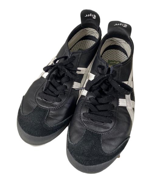 Onitsuka Tiger（オニツカタイガー）Onitsuka Tiger (オニツカタイガー) メキシコ66  ローカットスニーカー ブラック サイズ:25.5cmの古着・服飾アイテム