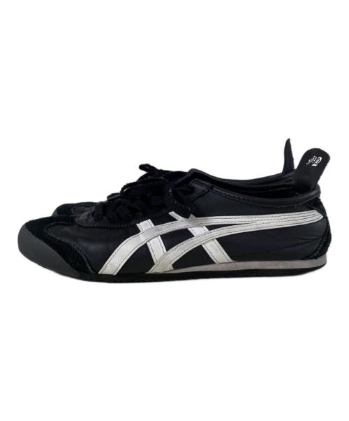 Onitsuka Tiger（オニツカタイガー）Onitsuka Tiger (オニツカタイガー) メキシコ66  ローカットスニーカー ブラック サイズ:25.5cmの古着・服飾アイテム