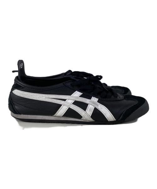 Onitsuka Tiger（オニツカタイガー）Onitsuka Tiger (オニツカタイガー) メキシコ66  ローカットスニーカー ブラック サイズ:25.5cmの古着・服飾アイテム