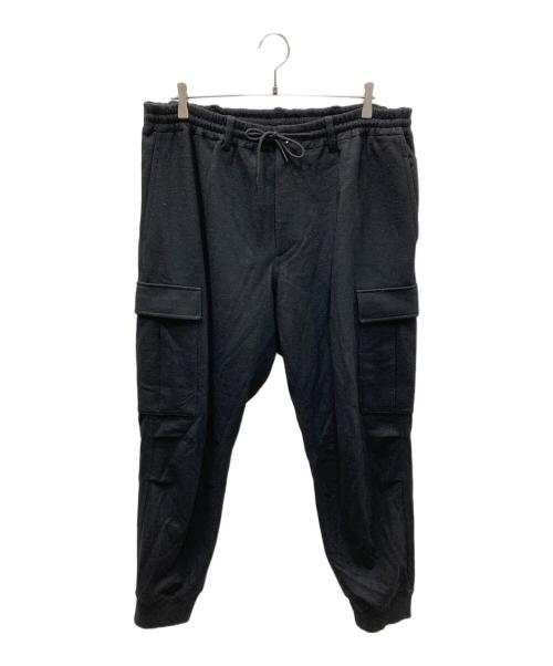 Y-3（ワイスリー）Y-3 (ワイスリー) ウールカーゴパンツ ブラック サイズ:SIZE Lの古着・服飾アイテム