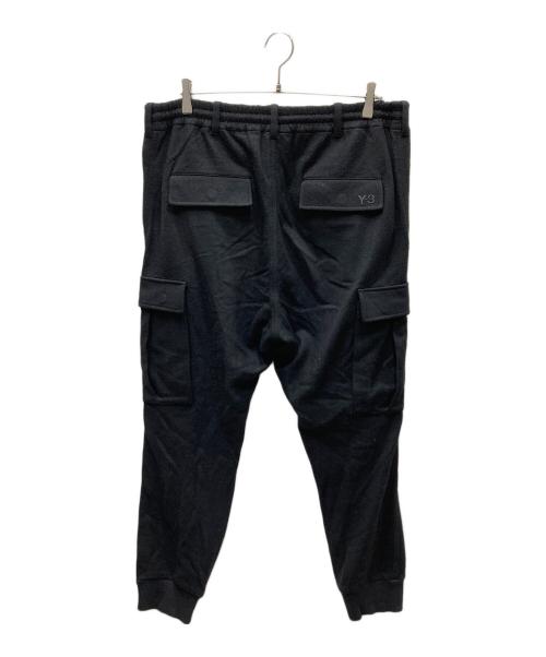 Y-3（ワイスリー）Y-3 (ワイスリー) ウールカーゴパンツ ブラック サイズ:SIZE Lの古着・服飾アイテム