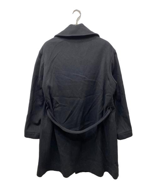 Yohji Yamamoto pour homme（ヨウジヤマモト プールオム）Yohji Yamamoto pour homme (ヨウジヤマモト プールオム) 12AW カシミヤウール ロングコート ブラック サイズ:SIZE２の古着・服飾アイテム