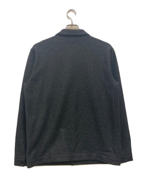 nestrobe confect（ネストローブ コンフェクト）nestrobe confect (ネストローブ コンフェクト) ウールカシミヤシャツジャケット グレー サイズ:4の古着・服飾アイテム