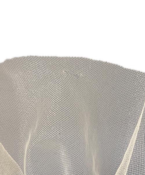 MAISON SPECIAL（メゾンスペシャル）MAISON SPECIAL (メゾンスペシャル) ティアードチュールワンピース イエロー サイズ:Freeの古着・服飾アイテム