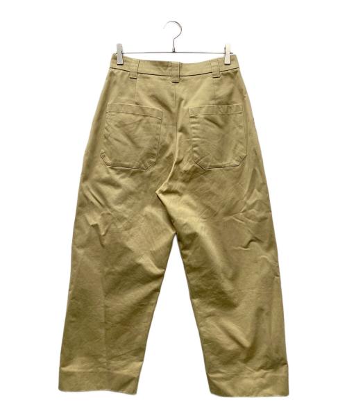 STUDIO NICHOLSON（スタジオ ニコルソン）STUDIO NICHOLSON (スタジオ ニコルソン) Peached Cotton Twill VOLUME PLEAT PANTS ベージュ サイズ:SIZE Sの古着・服飾アイテム