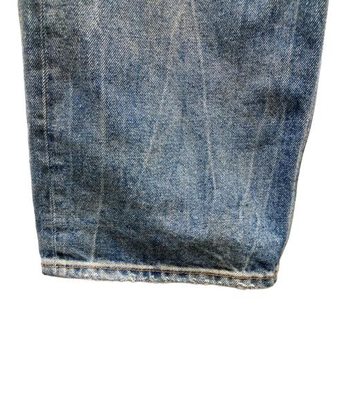 MM6 Maison Margiela（エムエムシックスメゾンマルジェラ）MM6 Maison Margiela (エムエムシックスメゾンマルジェラ) 23AW 5ポケット サンドウォッシュド ルーズ ジーンズ インディゴ サイズ:76㎝(W30)の古着・服飾アイテム