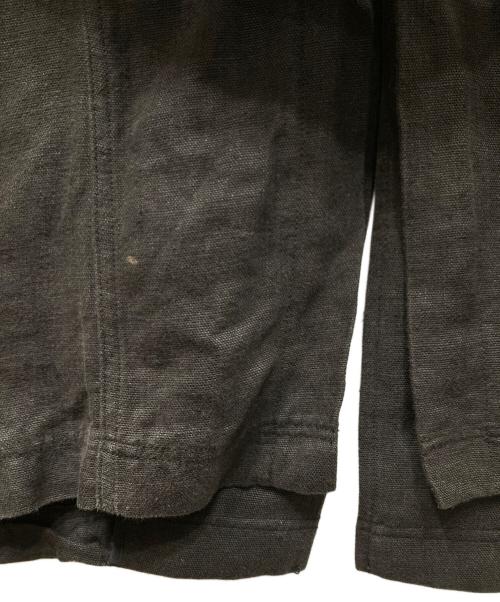 THE VIRIDI-ANNE（ヴィリジアン）THE VIRIDI-ANNE (ヴィリジアン) リネンチェスターコート ブラウン サイズ:SIZE 2の古着・服飾アイテム