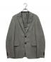 PRADA（プラダ）の古着「17AW 2Bサマーウールテーラードジャケット」｜グレー