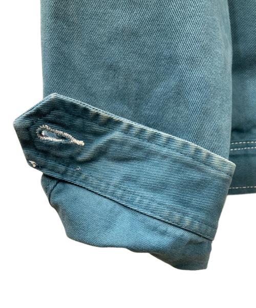 stussy（ステューシー）stussy (ステューシー) overdyed garage jacket グリーン サイズ:Mの古着・服飾アイテム