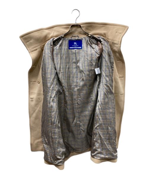 BURBERRY BLUE LABEL（バーバリーロンドンブルーレーベル）BURBERRY BLUE LABEL (バーバリーロンドンブルーレーベル) 裏ノバチェックダブルコート ベージュ サイズ:40の古着・服飾アイテム